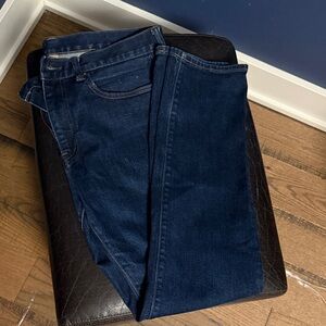 J. Crew Men's Deep Indigo Slim Straight Jeans